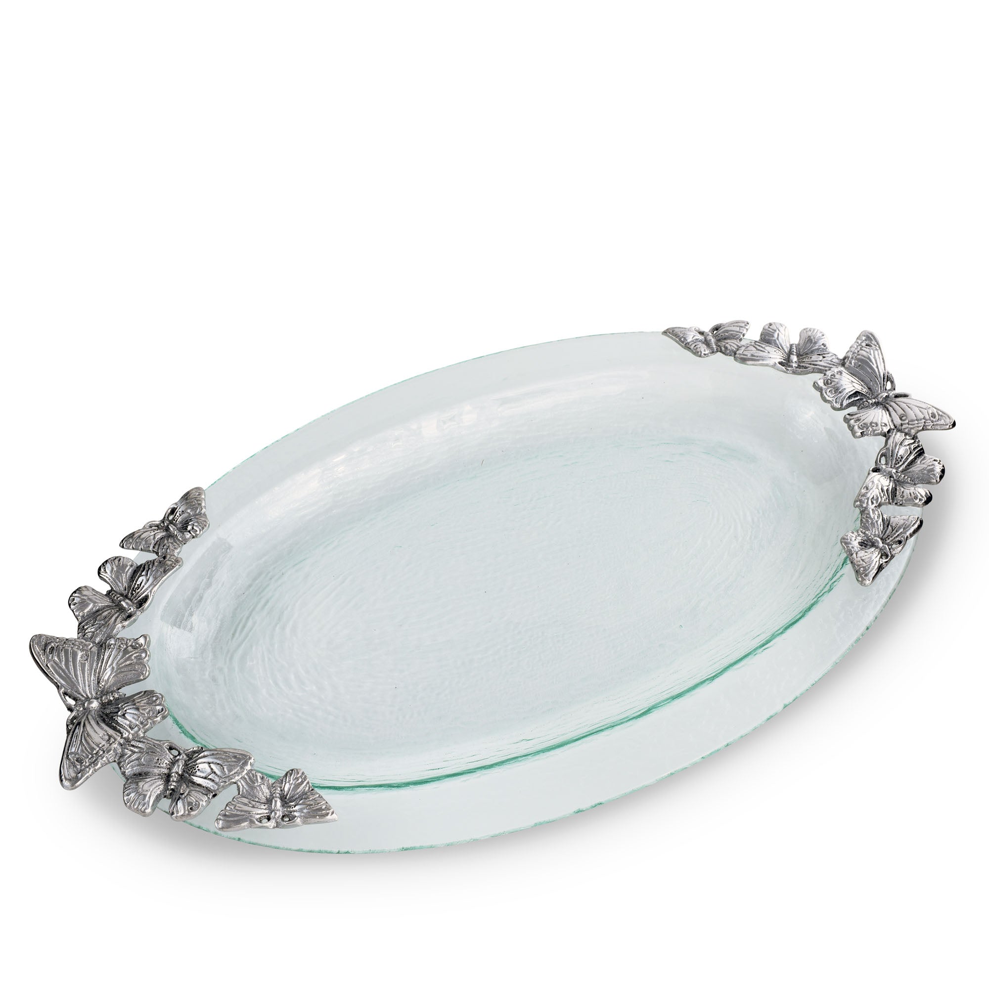 Arthur Court Butterfly Glass Platter Product Image
