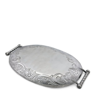 Western Leather Serving Tray