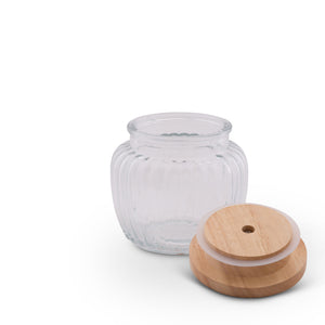 Magnolia Glass Canister
