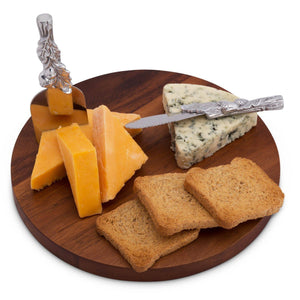 Acorn Oak Leaf Cheese Tool Set