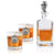 Arthur Court Skull Decanter Set with a set Double old Glasses Product Image