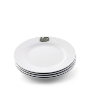 Turkey Melamine Lunch Plates - Set of 4