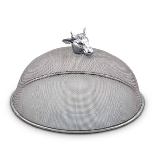 Cow Head Stainless Mesh Picnic Cover