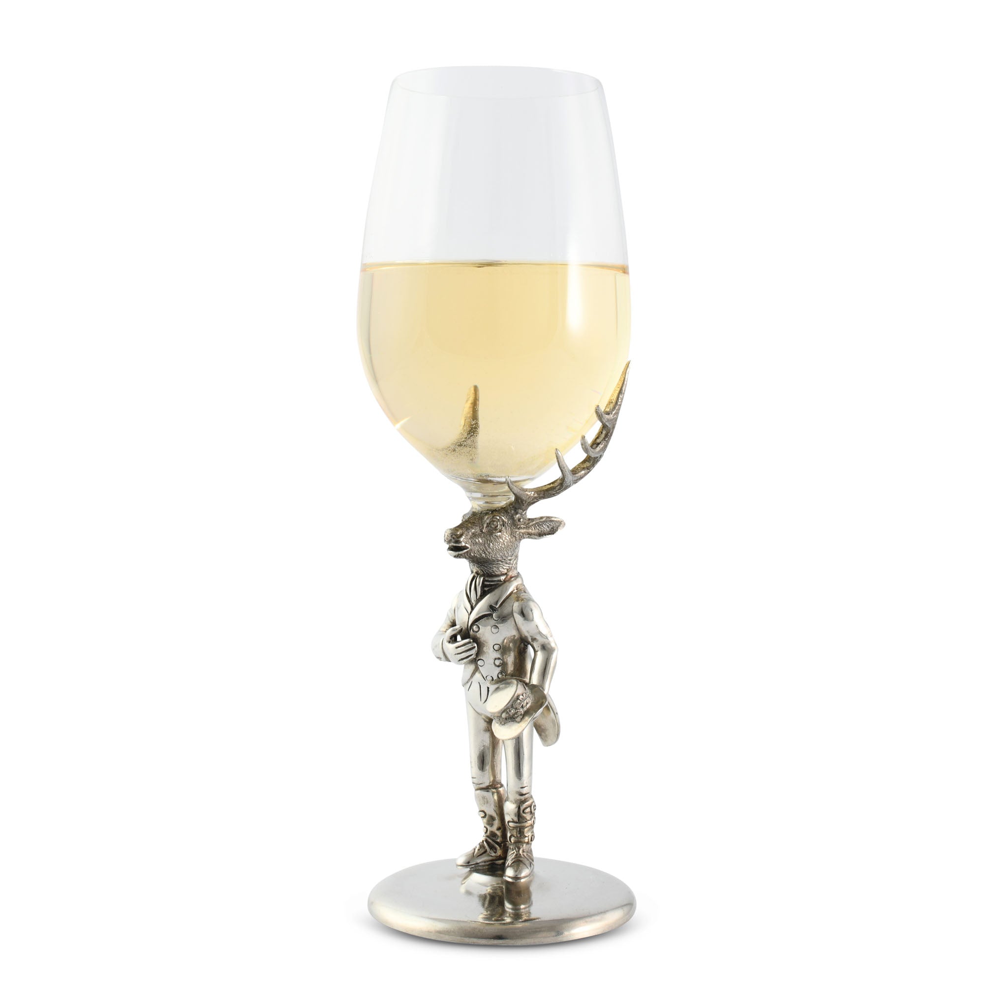 Vagabond House Gentleman Elk Wine Glass Product Image
