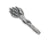 Vagabond House Pewter Olive Pattern Nuts and Olives Tongs Product Image