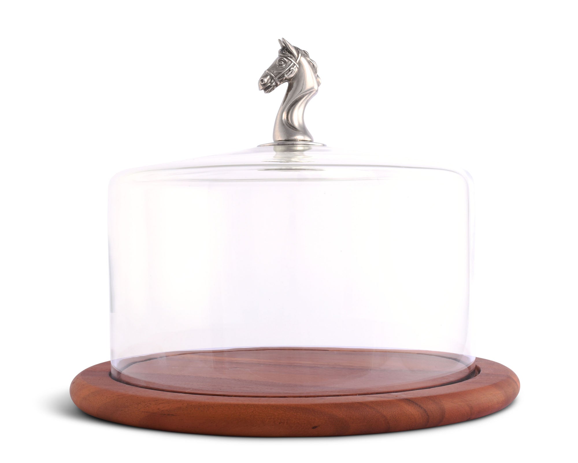 Covered Wood Cheese Board - Horse  Vagabond House