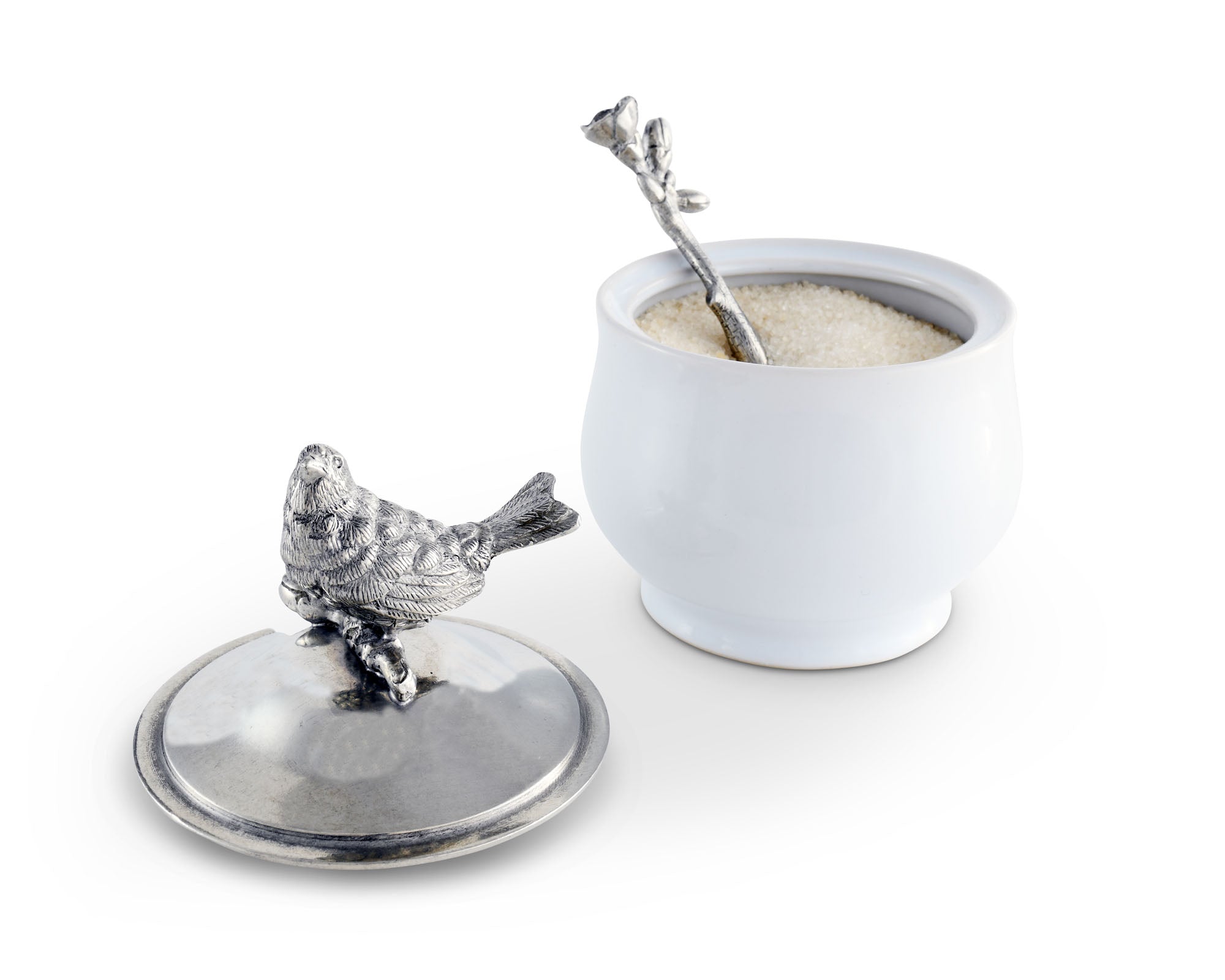 Vagabond House Song Bird Sugar Bowl and Spoon Product Image