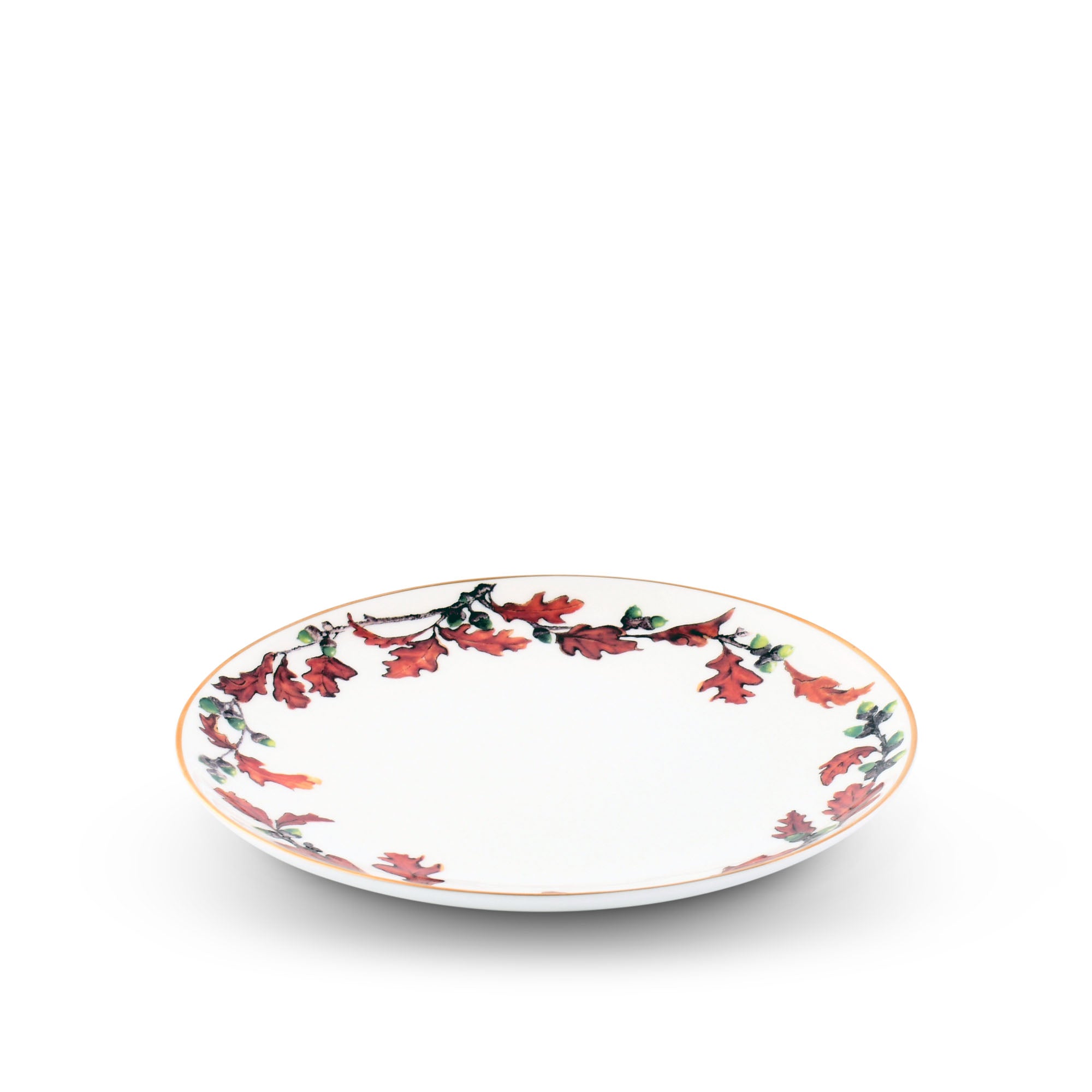 Vagabond House Norwood Acorn Bone China Round Salad Plate Product Image