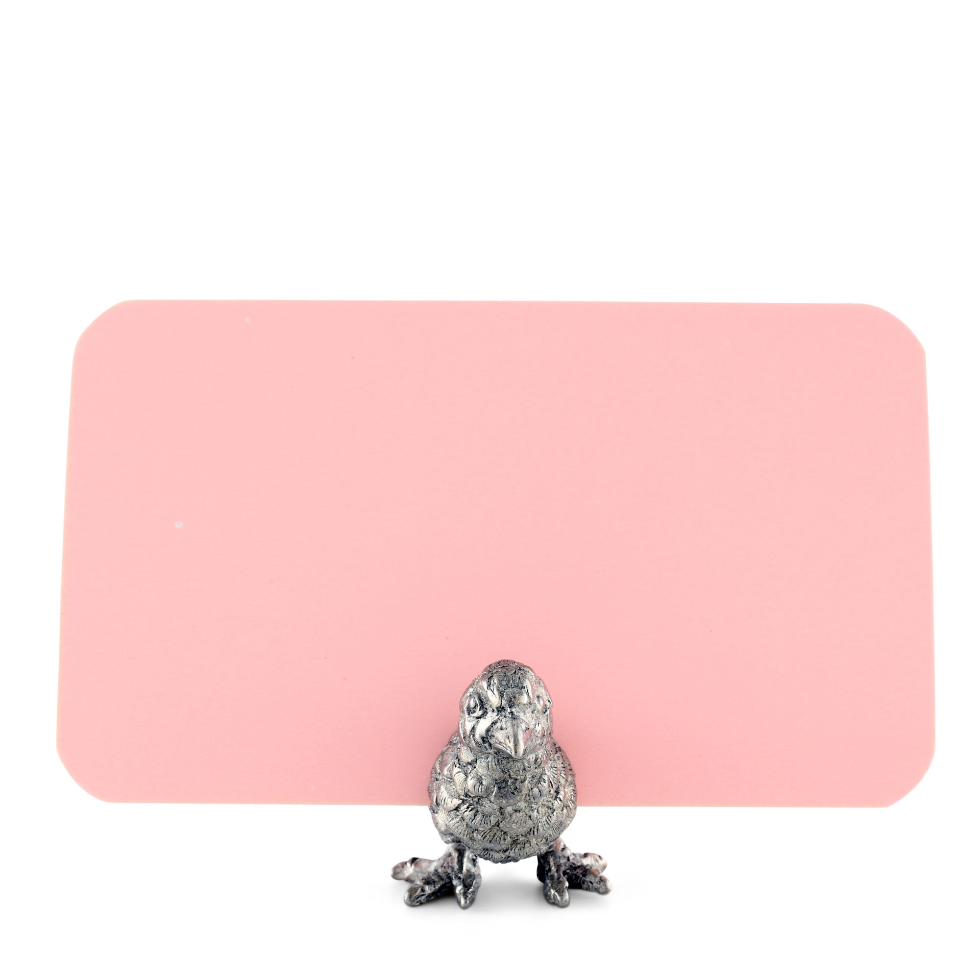 Vagabond House Pewter Song Bird Place Card Holder Product Image