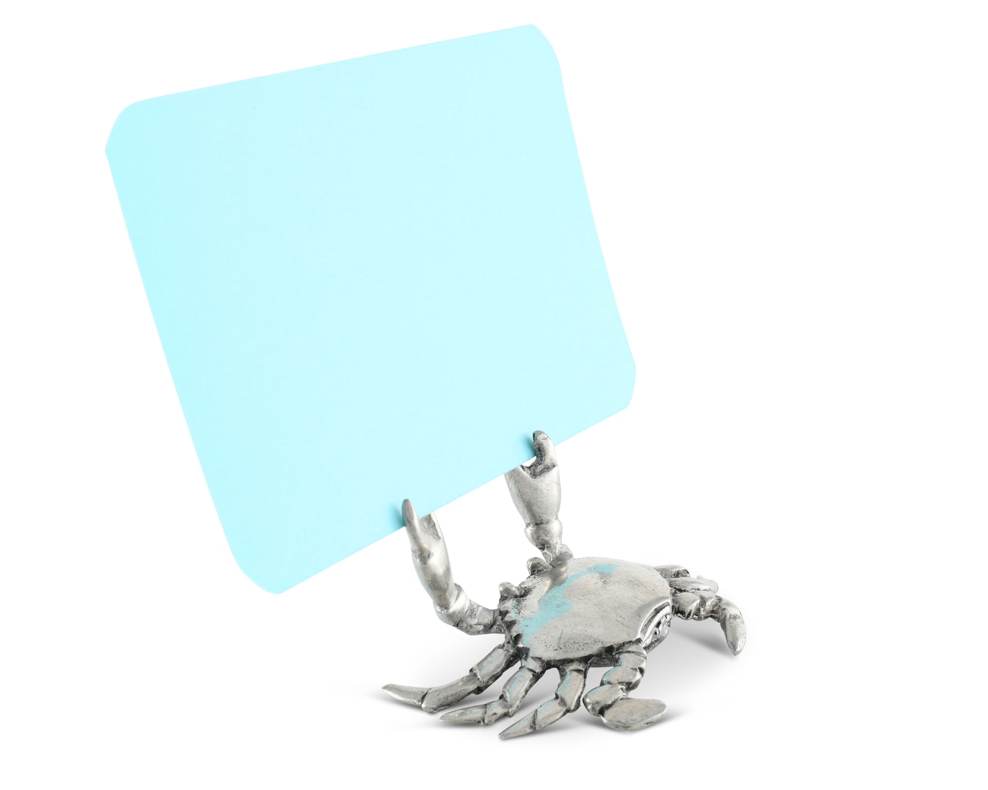 Vagabond House Pewter Crab Place Card Holder Product Image