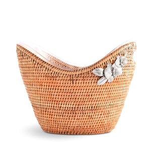 Orchids Hand Woven Wicker Rattan Champagne / Ice Tub