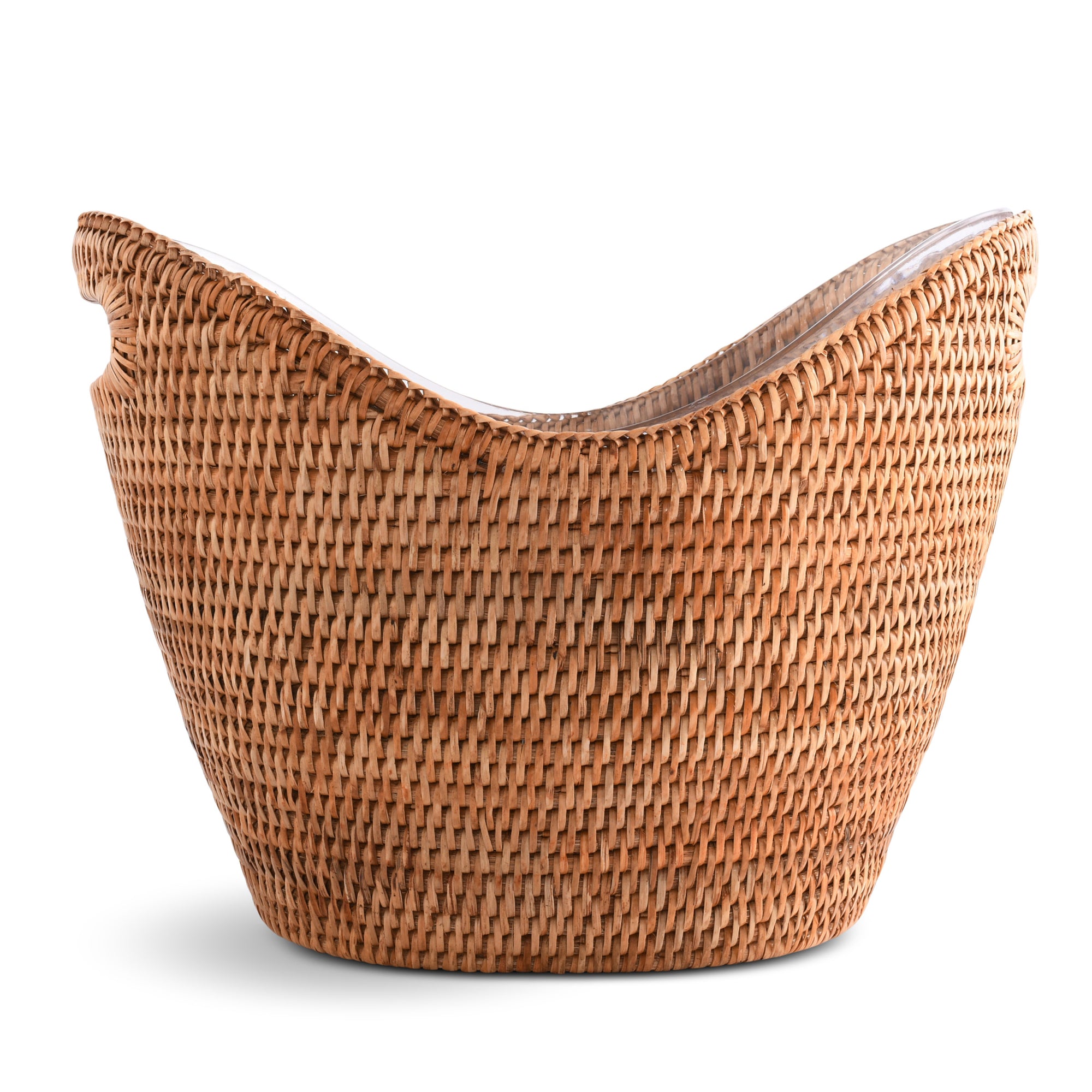 Vagabond House Hand Woven Wicker Rattan Champagne / Ice Tub Product Image