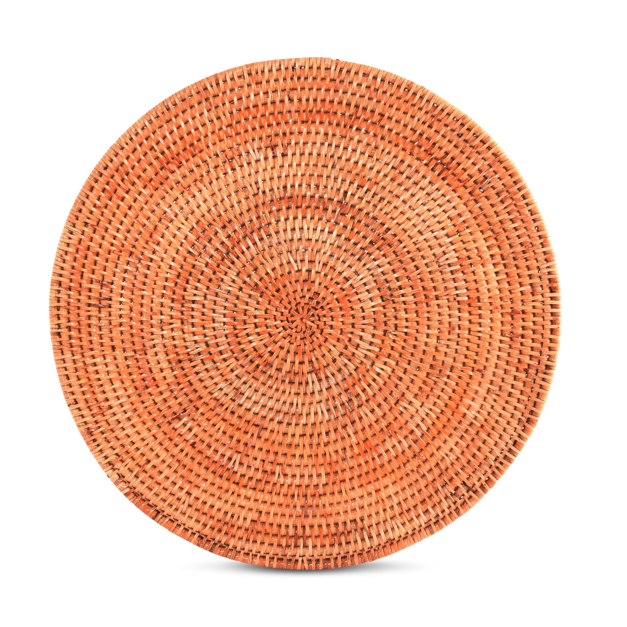 Vagabond House Hand Woven Wicker Rattan Round Placemat - Set of 4 Product Image