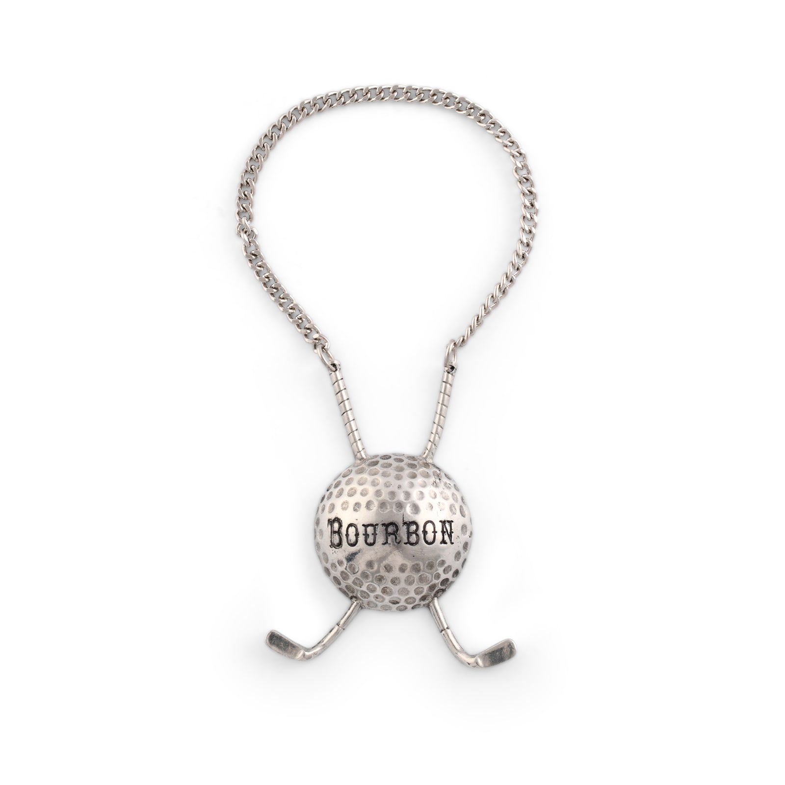 Decanter Tags - Whiskey - Golf Ball  Vagabond House