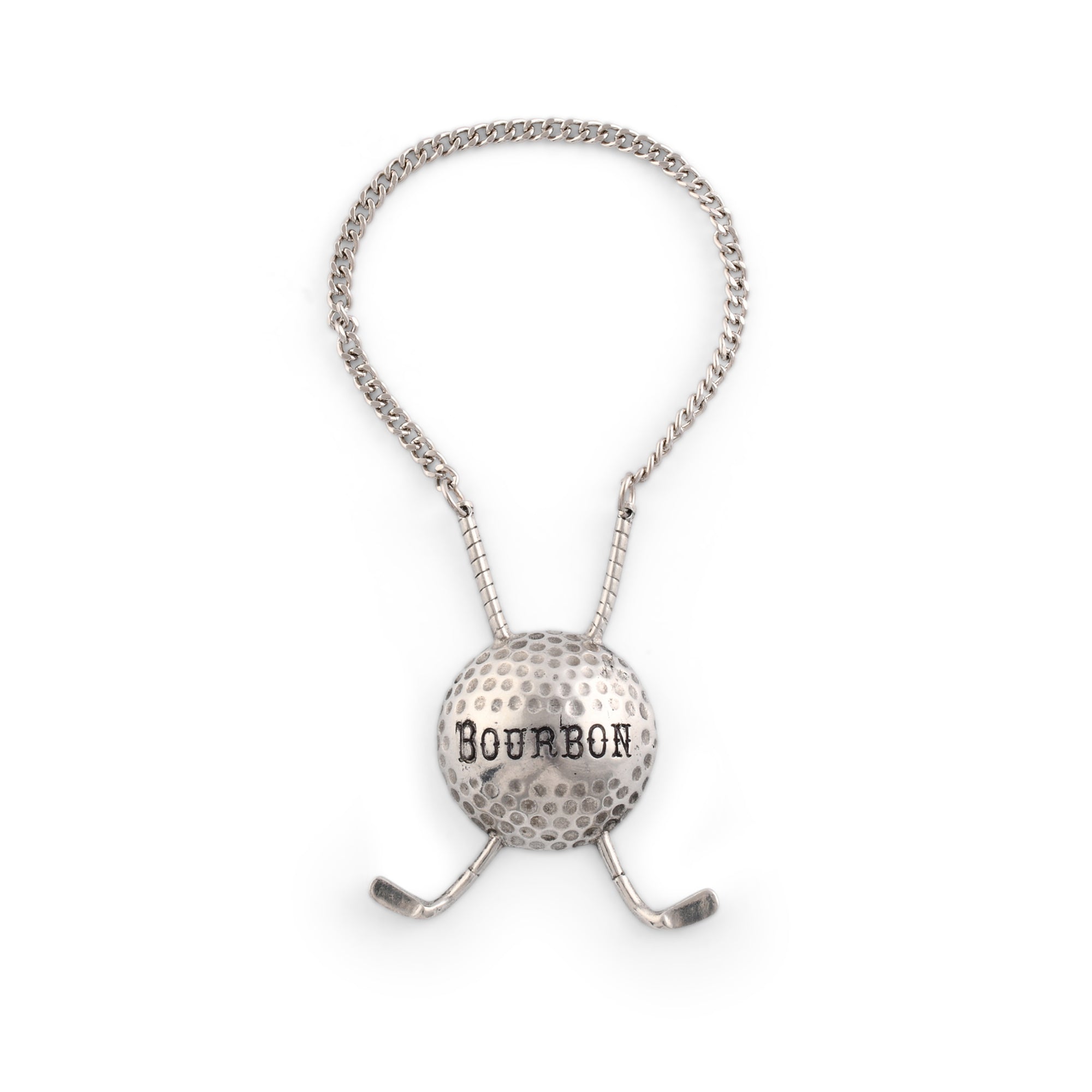 Decanter Tags - Whiskey - Golf Ball  Vagabond House