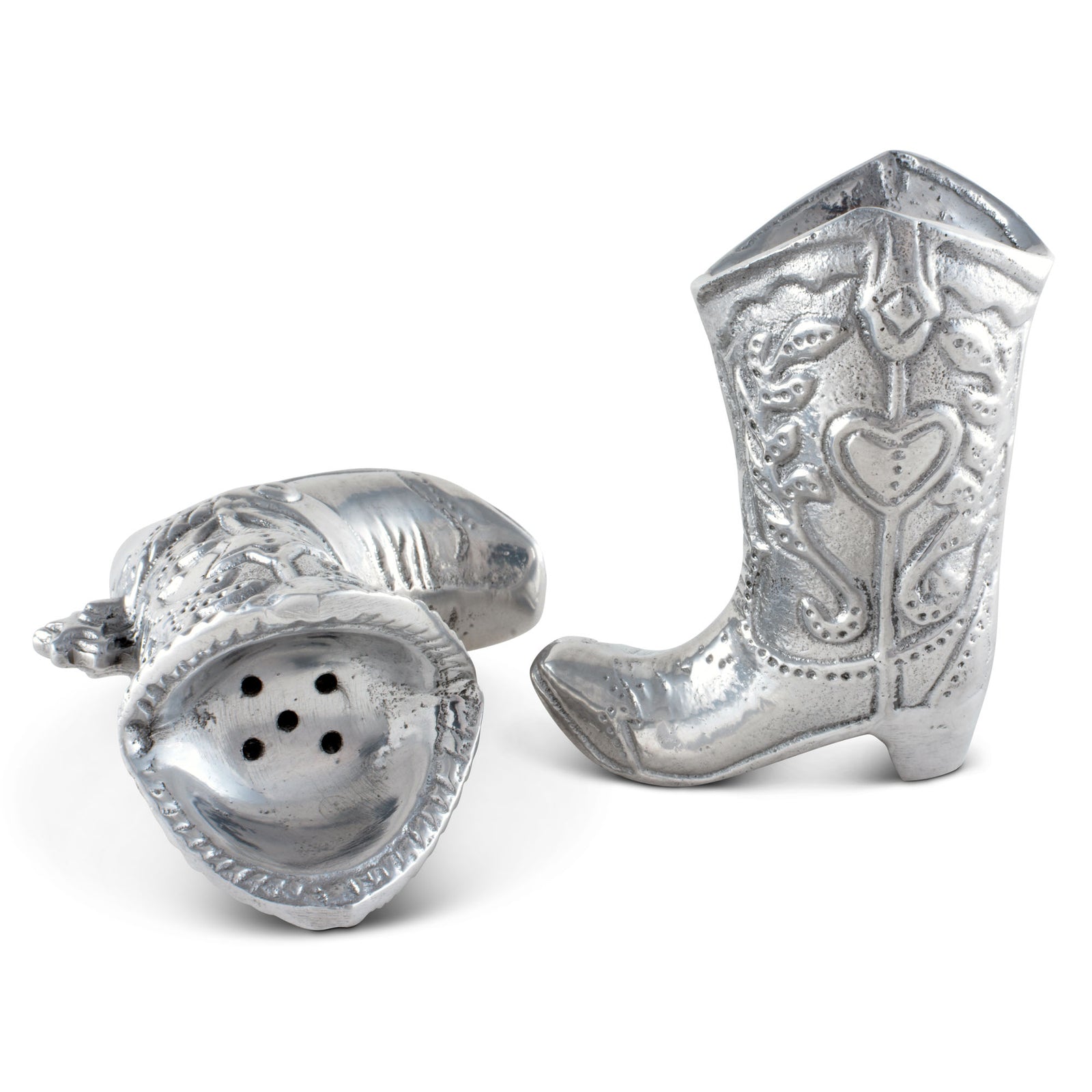 Arthur Court Cowboy Boot Salt and Pepper Set Product Image