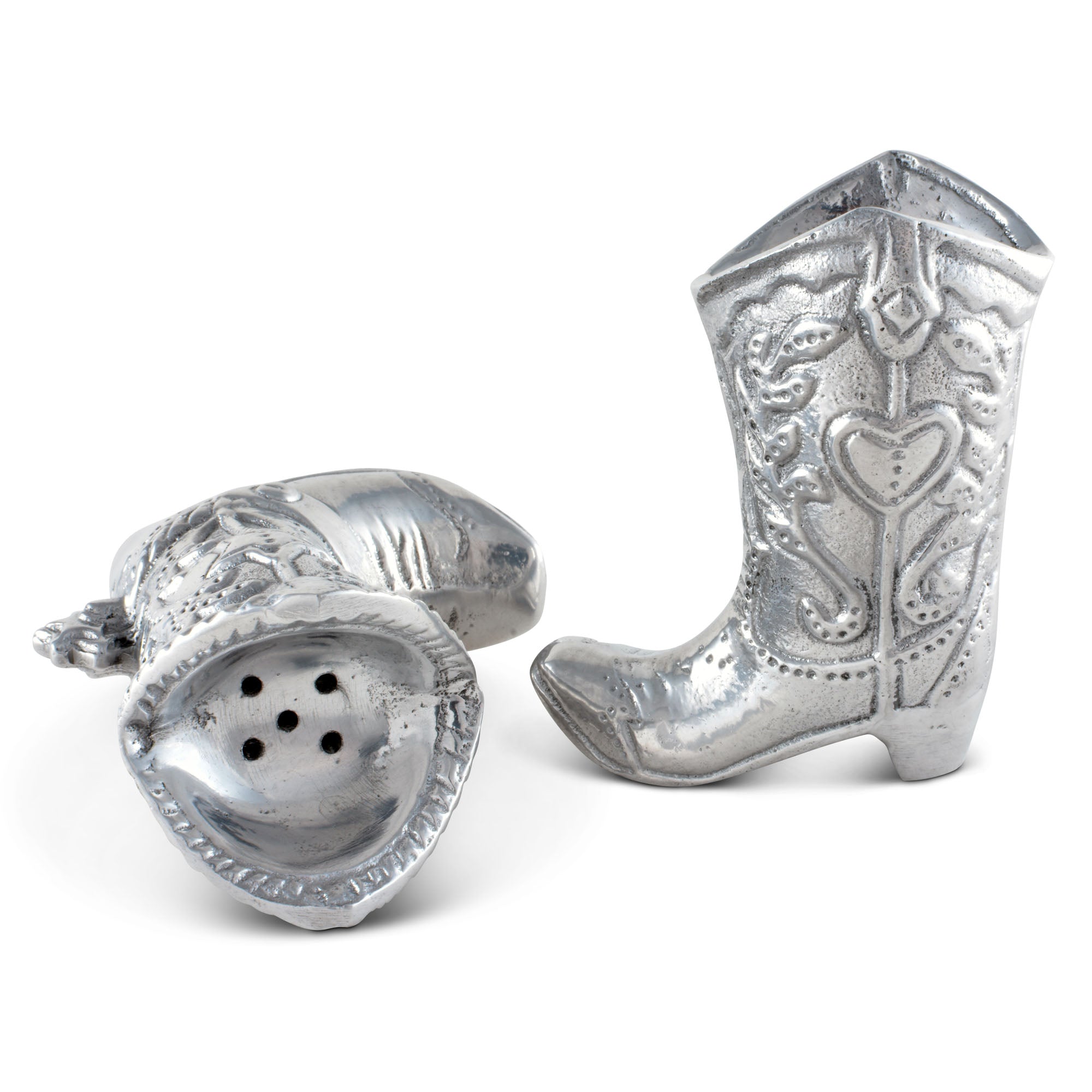 Arthur Court Cowboy Boot Salt and Pepper Set Product Image