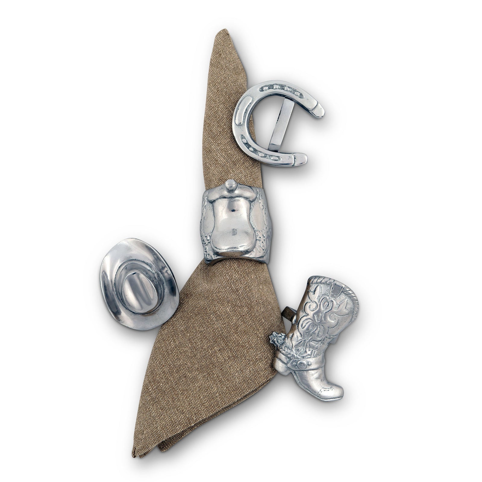 Arthur Court Western Napkin Rings Product Image