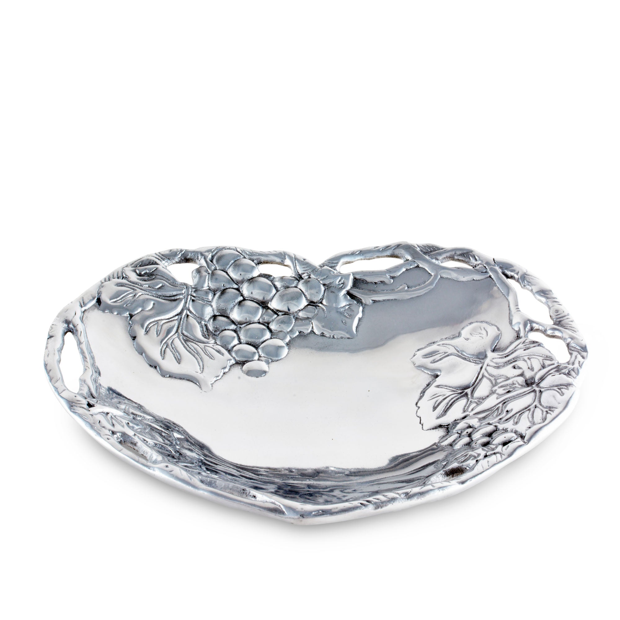 Arthur Court Grape Heart Coupe Tray Product Image