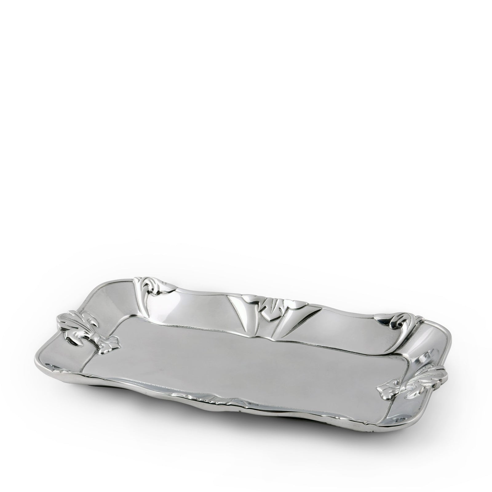 Arthur Court Fleur-De-Lis Bread Tray 6x12 Product Image
