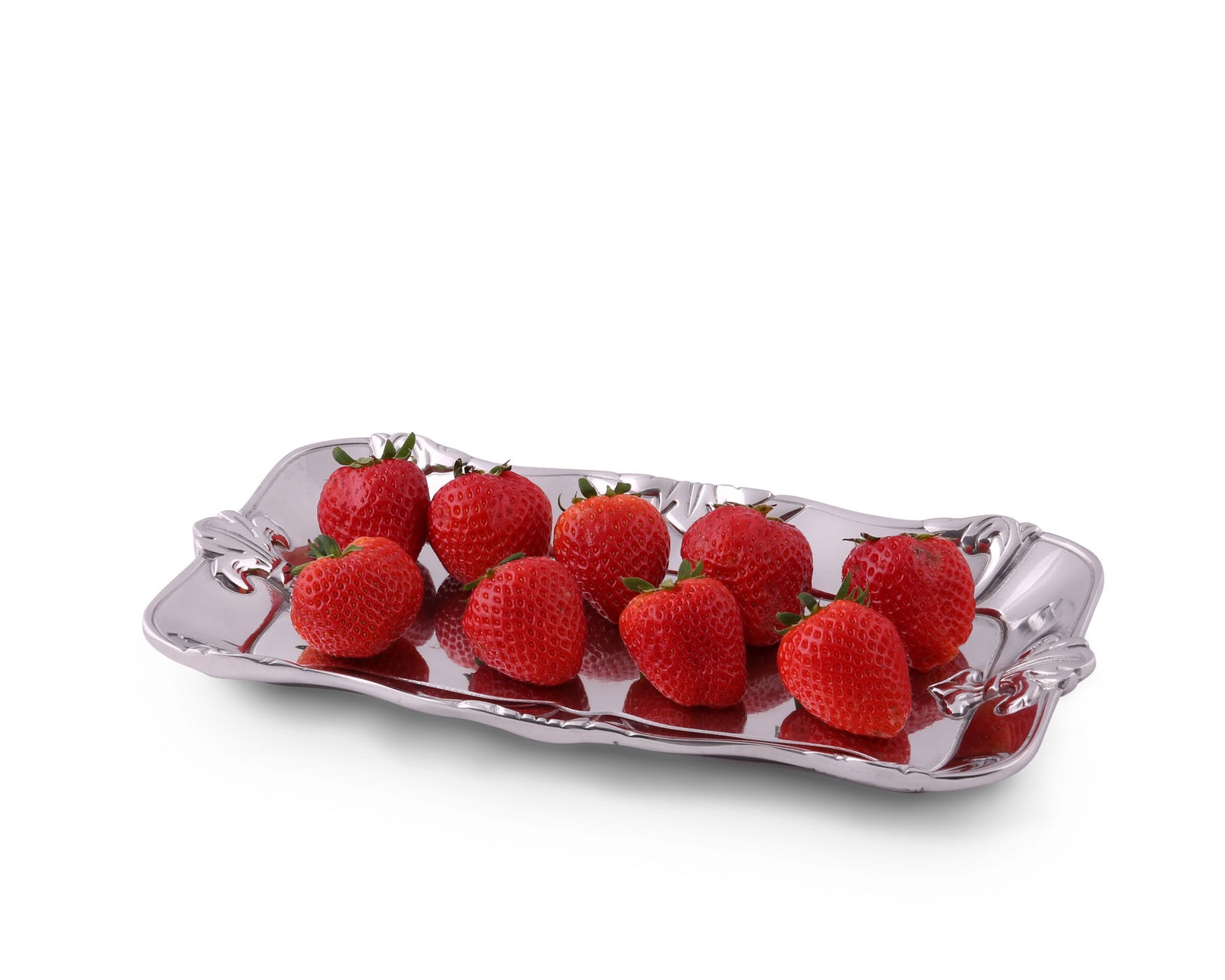 Arthur Court Fleur-De-Lis Bread Tray 6x12 Product Image