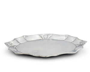 Fleur-De-Lis Oval Platter