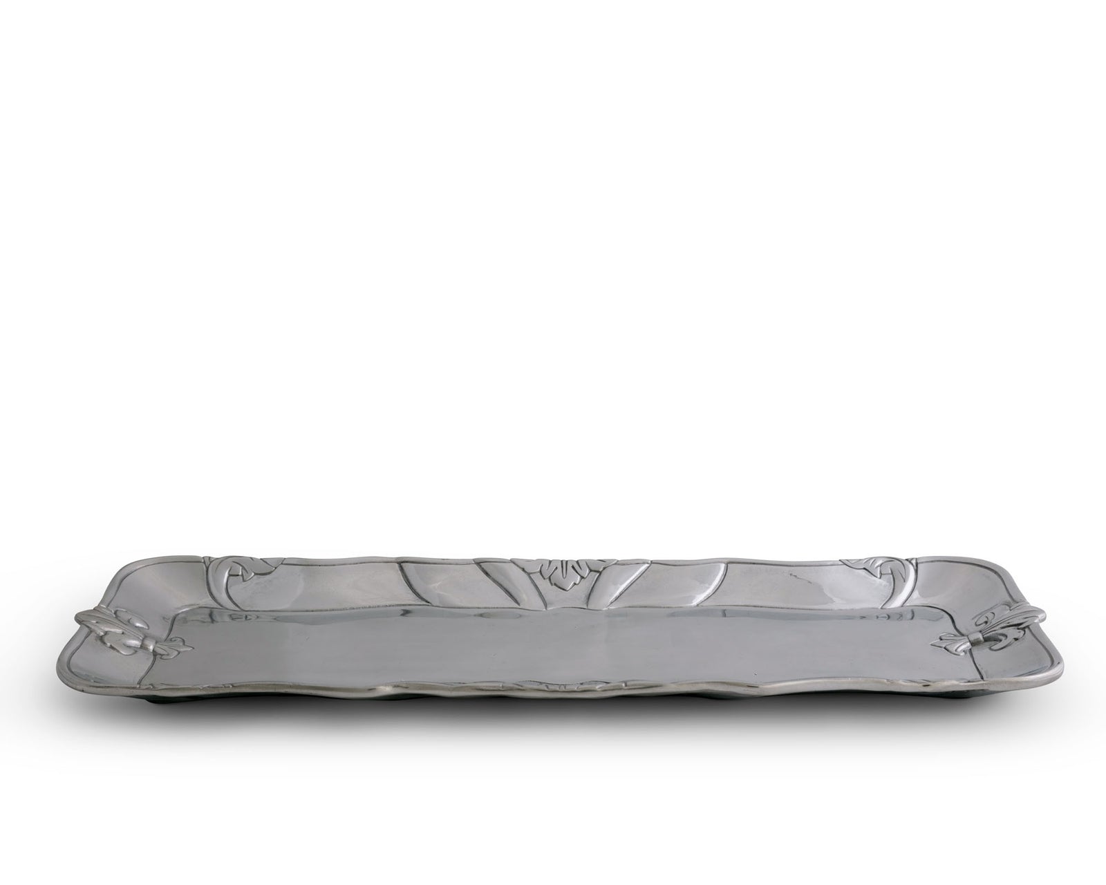 Arthur Court Fleur-De-Lis Oblong Tray Product Image