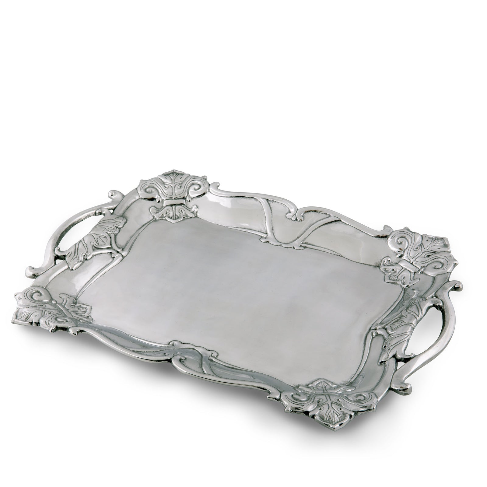 Arthur Court Fleur-De-Lis Rectangle Tray Product Image