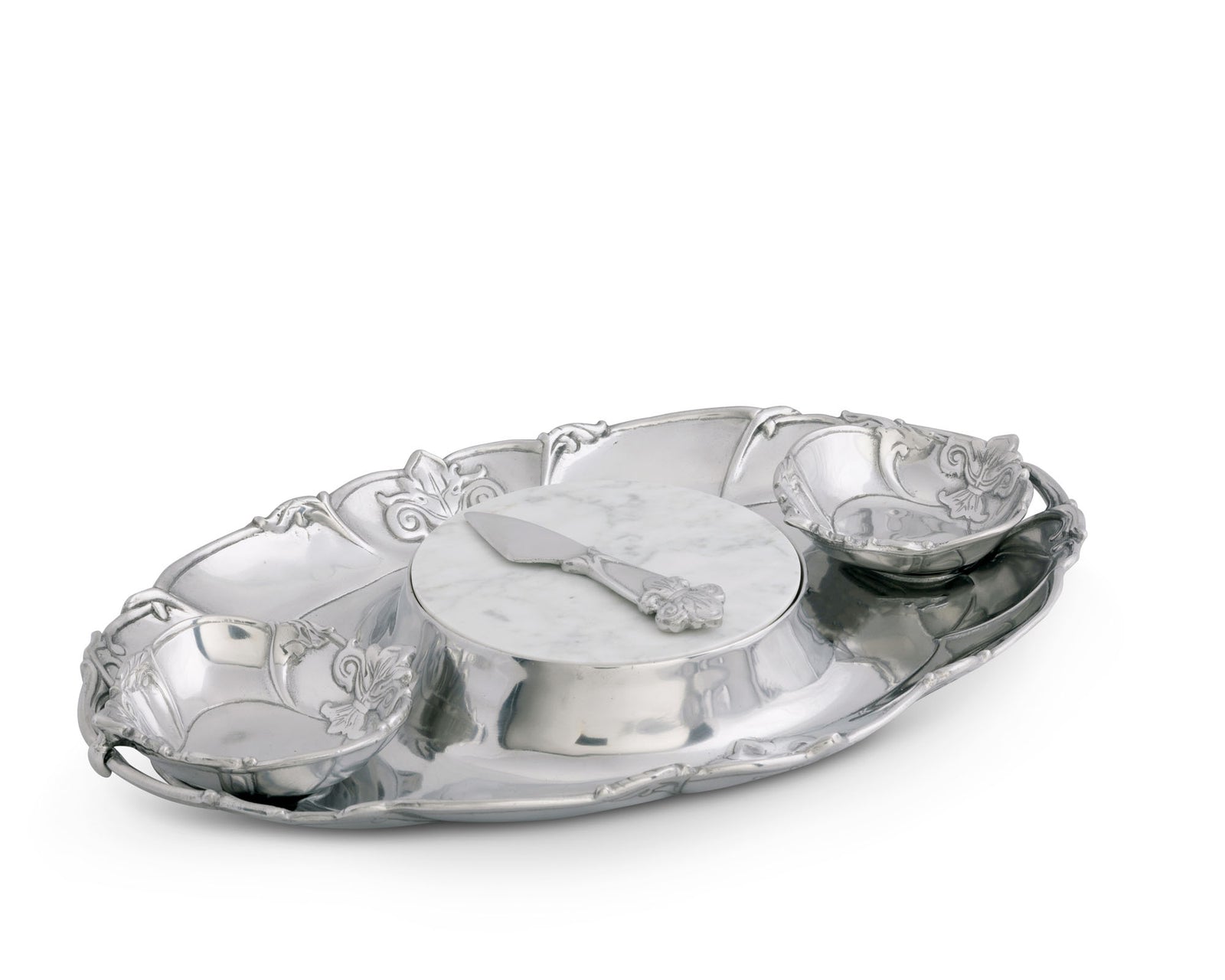 Arthur Court Fleur-De-Lis Tray Entertainment Product Image