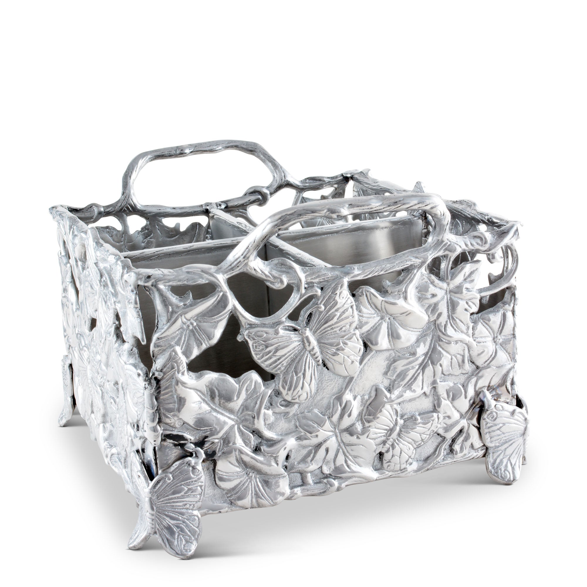 Arthur Court Butterfly Flatware Caddy Product Image