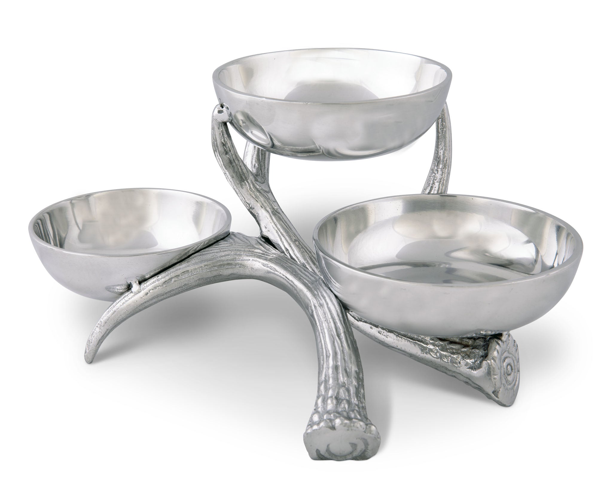 Arthur Court Antler 3-Tiered Bowl Product Image