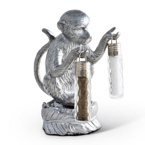 Arthur Court Monkey Hanging Salt and Pepper Set Product Image