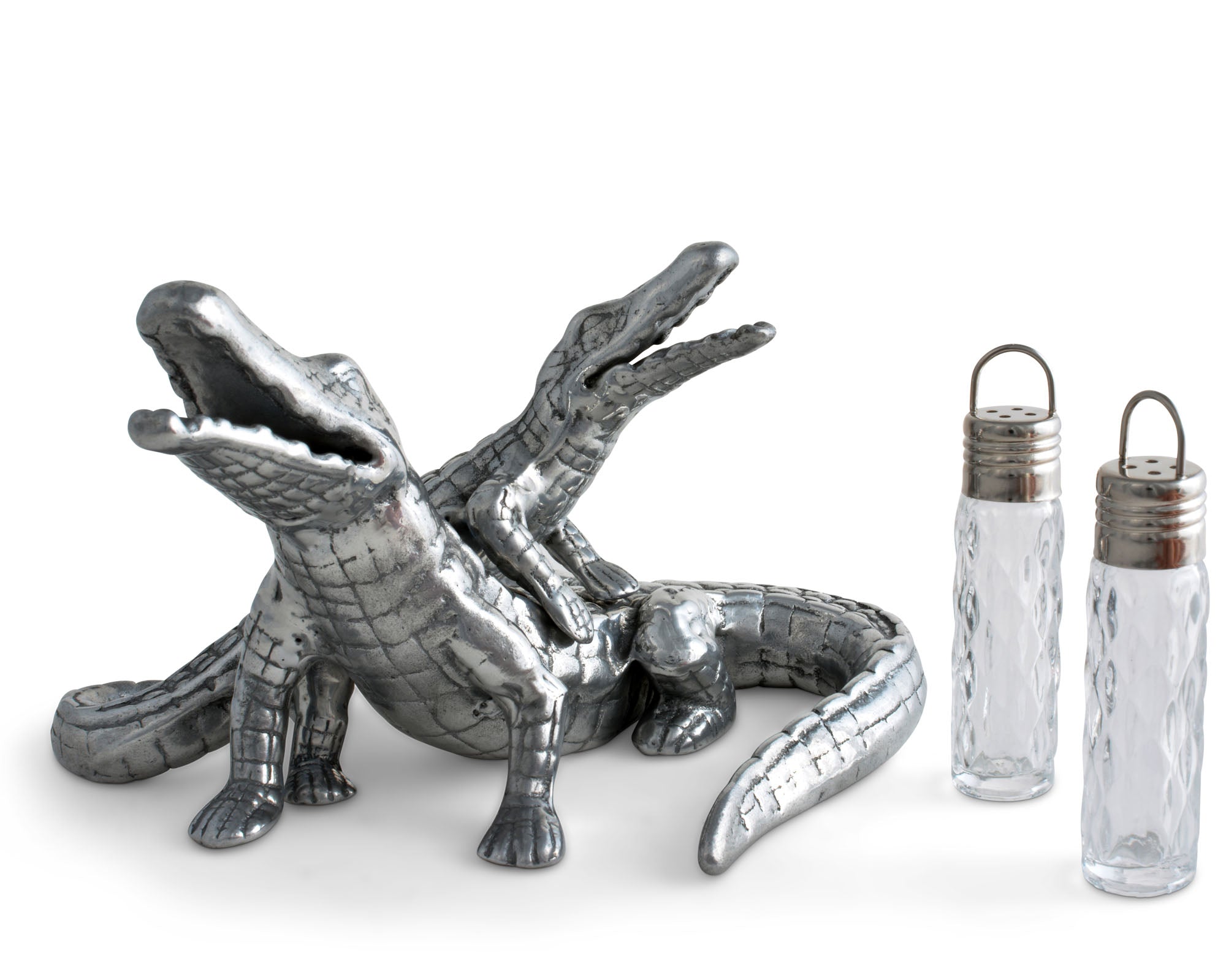 Arthur Court Alligator Salt and Pepper Set Product Image
