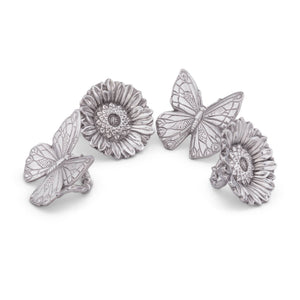 Butterfly and Flower Napkin Rings