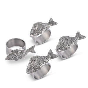 Arthur Court Fish Napkin Rings - set of 4 Product Image