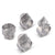 Arthur Court Sea Shell Napkin Rings - set of 4 Product Image