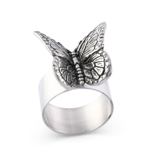 Butterfly Napkin Rings - set of 4