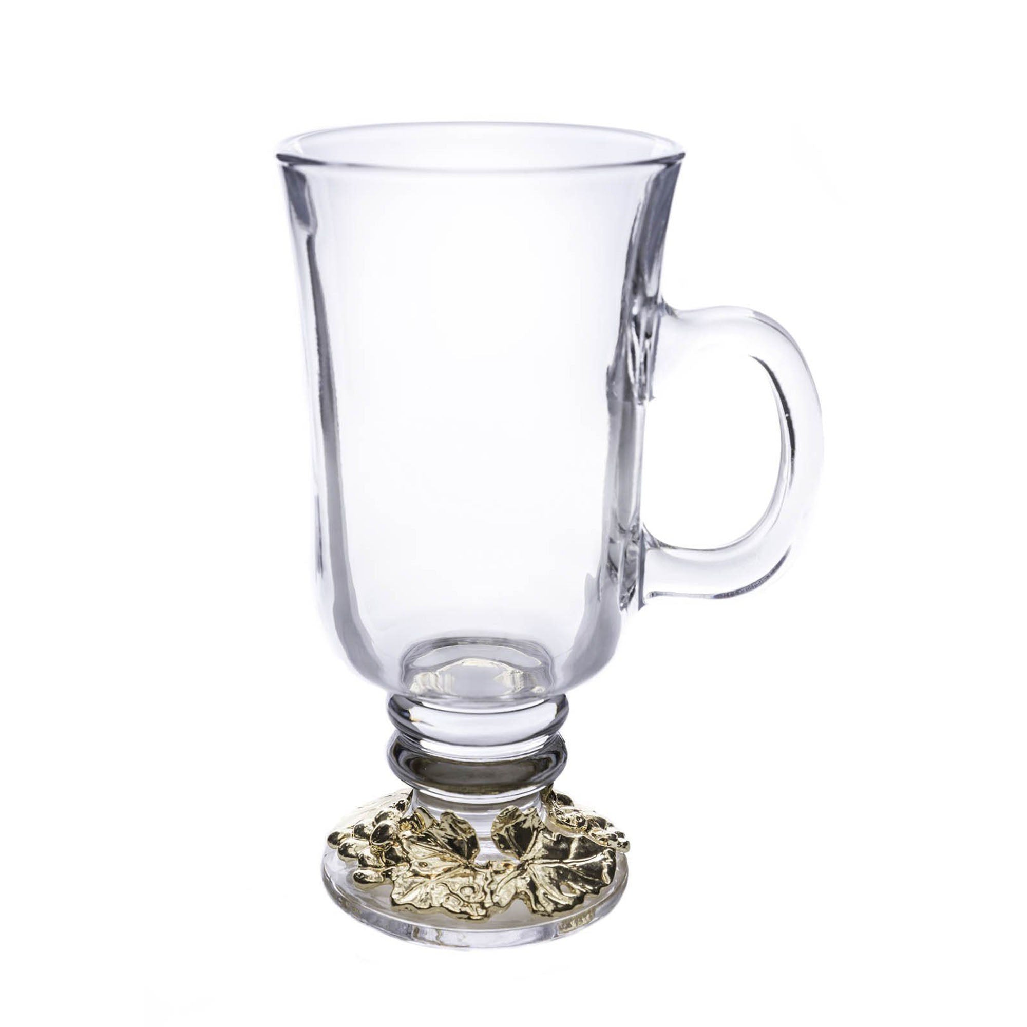 Arthur Court Grape 24k Gold Plated Glass Mugs Product Image