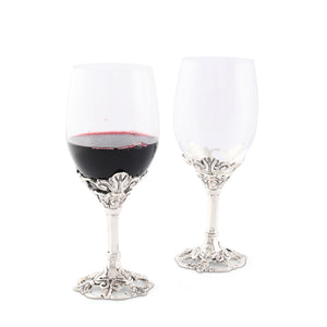 Arthur Court Fleur-De-Lis Wine Glasses Product Image