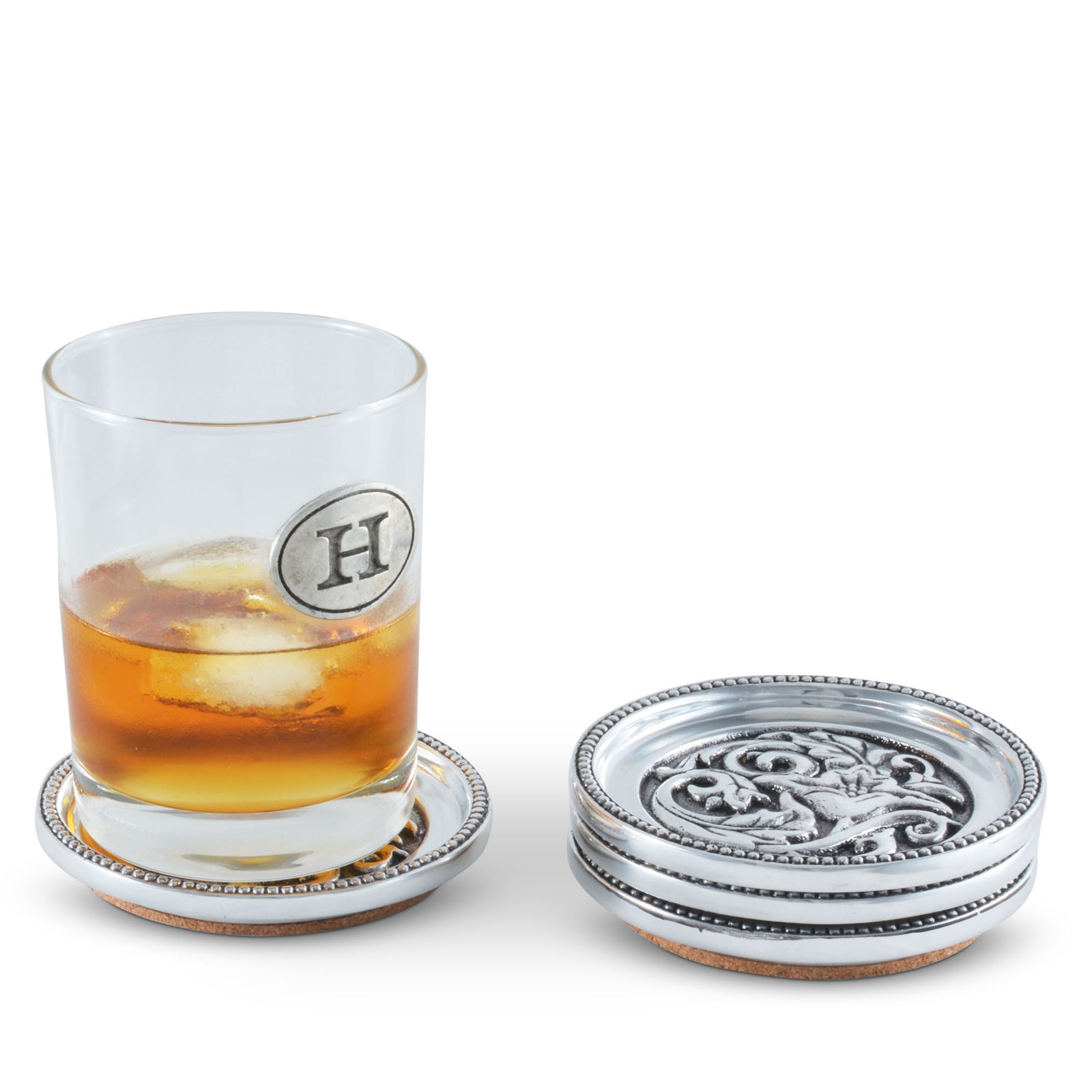 Arthur Court Concho Western Drink Coaster Set of 4 Product Image