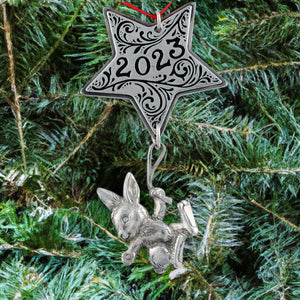 2023 "Wishing on a Star" Bunny Ornament