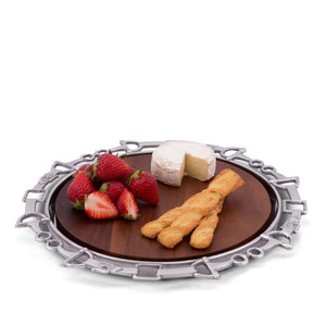 Arthur Court Equestrian Wood Cheese Board Product Image