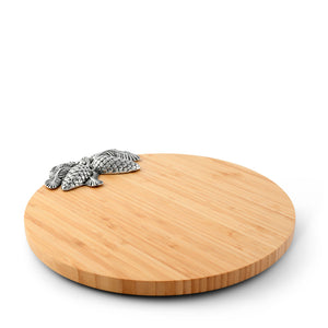 Pine Cone Forest Wood Cheese Board