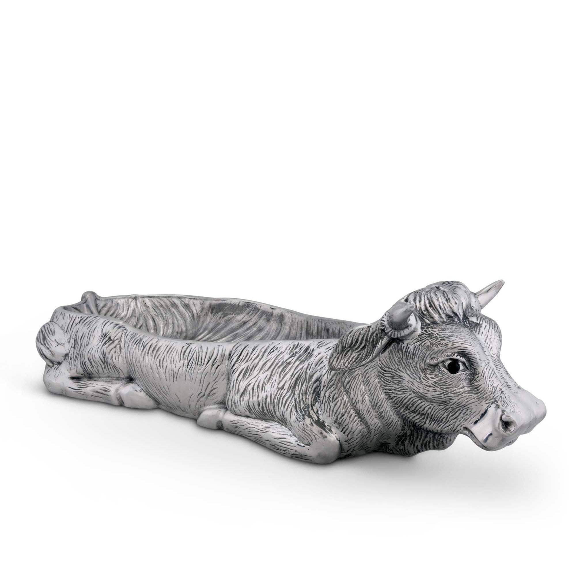 Arthur Court Cow Carving Serving Tray Product Image
