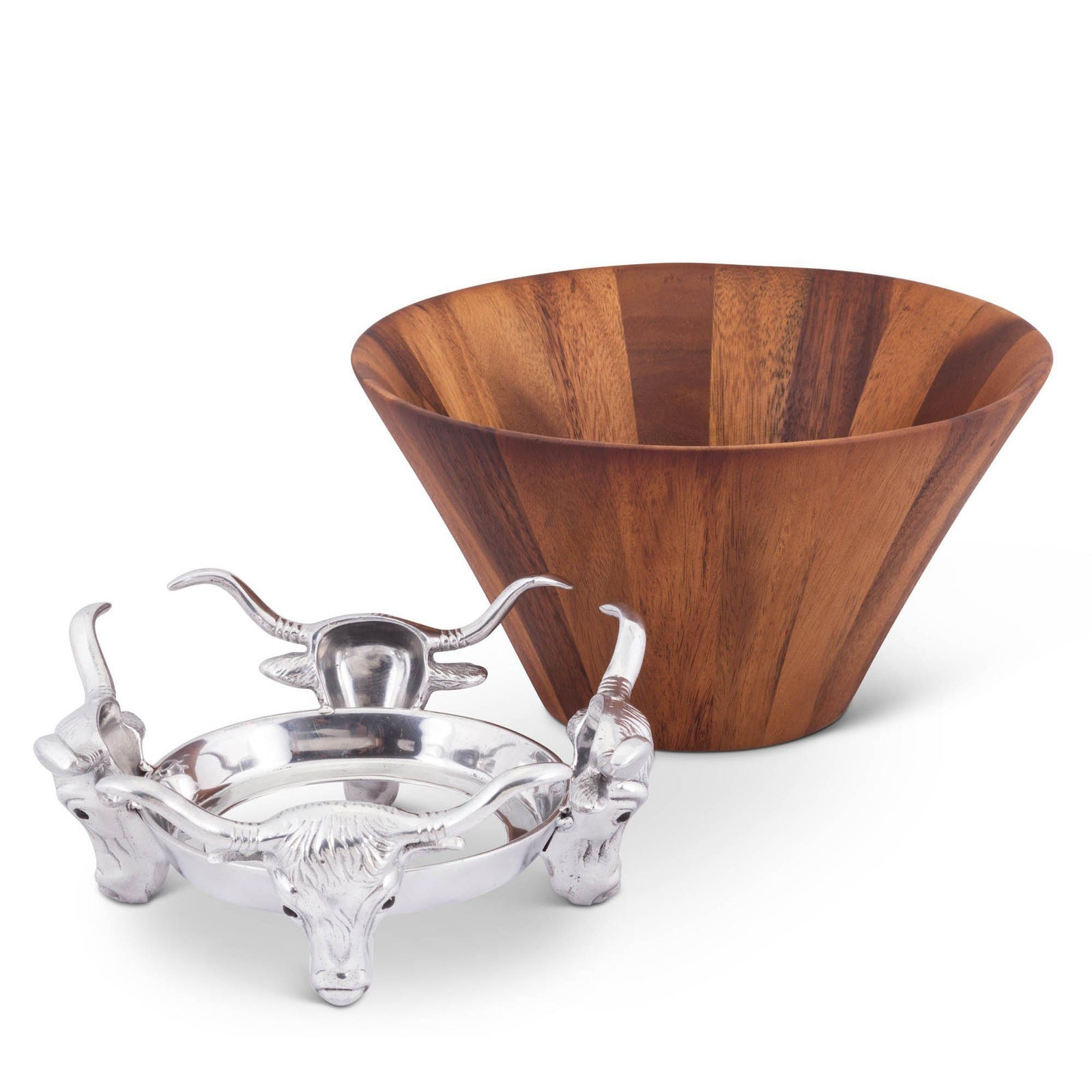 Arthur Court Longhorn Salad Bowl Product Image