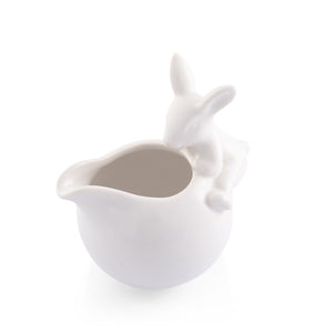 Porcelain Climbing Bunny Creamer
