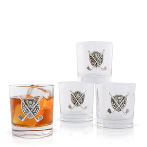 Vagabond House Golf Bar Glasses Set of 4 Product Image