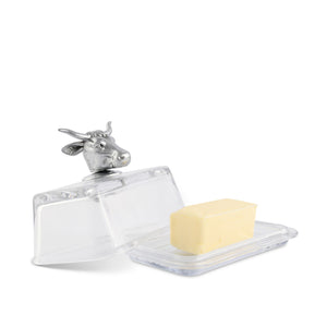 Arthur Court Butter Dish - Cow Product Image