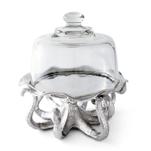 Octopus Tray with Glass Dome