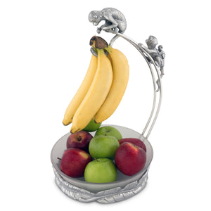 Arthur Court Monkey Banana Holder with Bowl Product Image